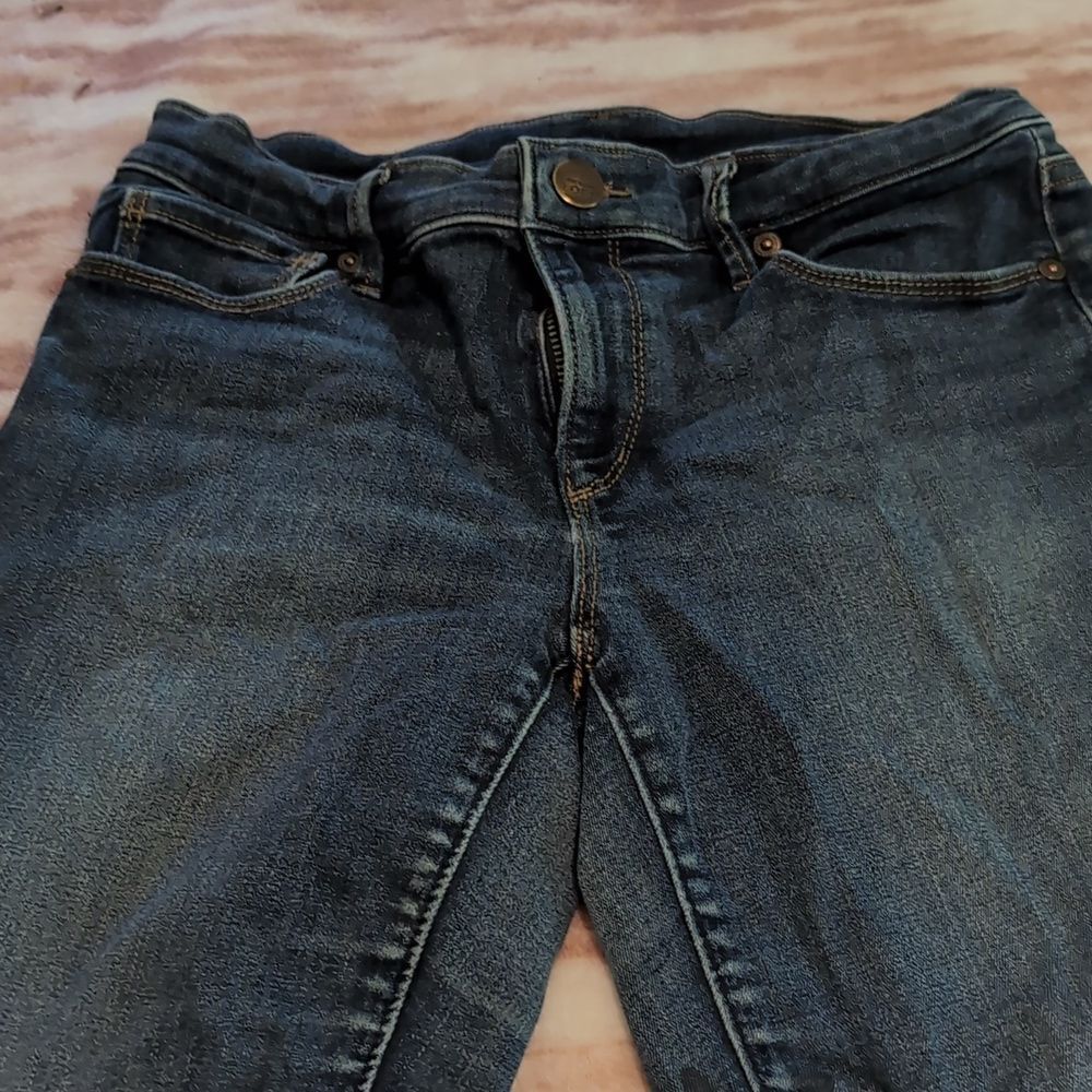 Ann Taylor Loft Blue Skinny Jeans Size 0 - Picture 2 of 9